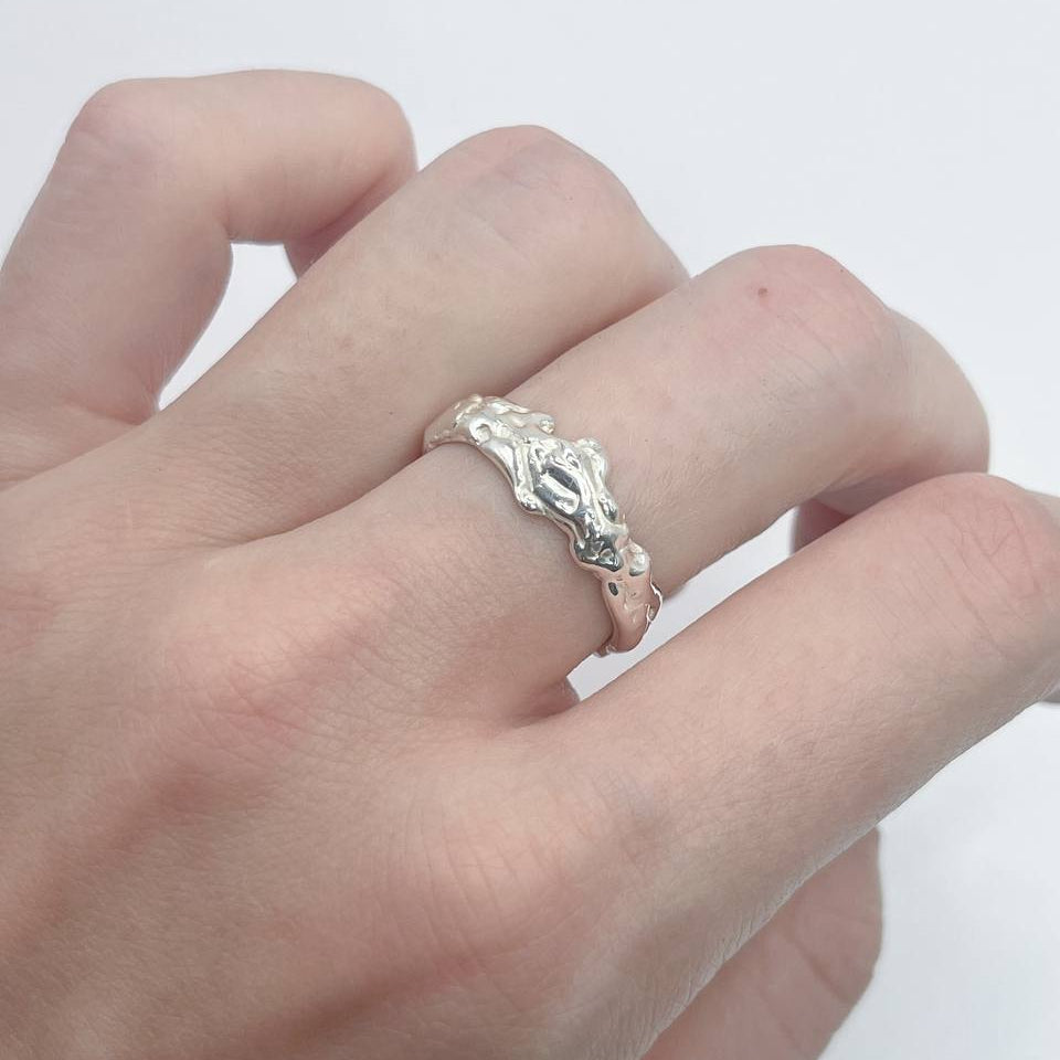 RIVULET silver ring