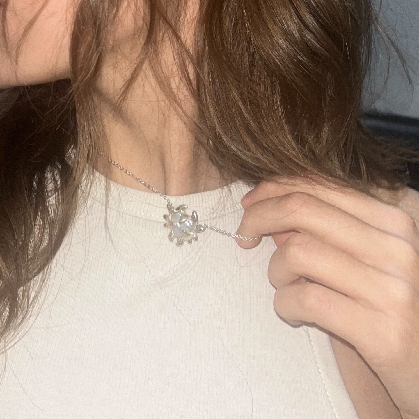 THALAINA silver pendant