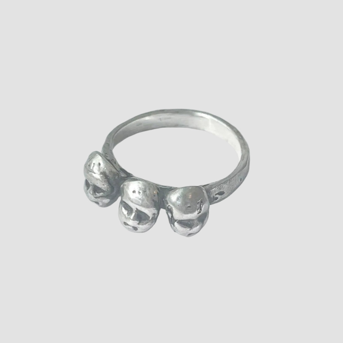 FACE V silver ring