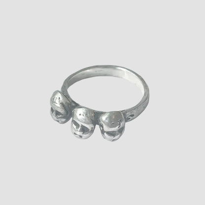 FACE V silver ring
