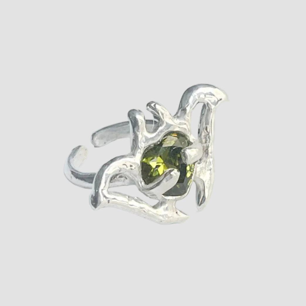 CHLOROCOMA silver ring