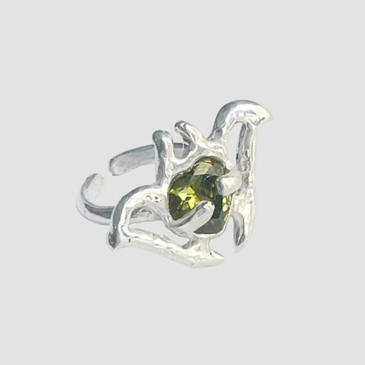 CHLOROCOMA silver ring