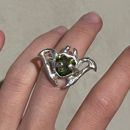 CHLOROCOMA silver ring
