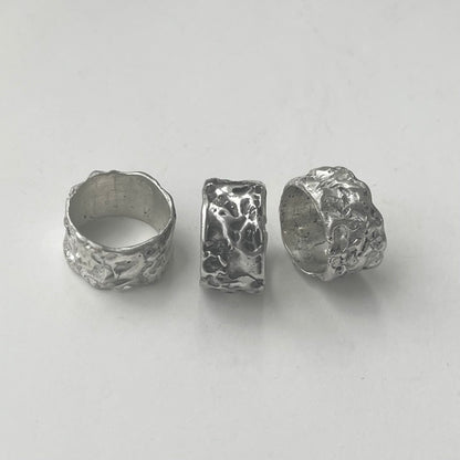 LAHAR silver ring