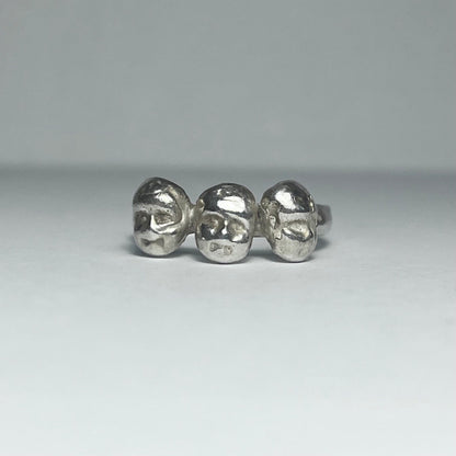FACE V silver ring