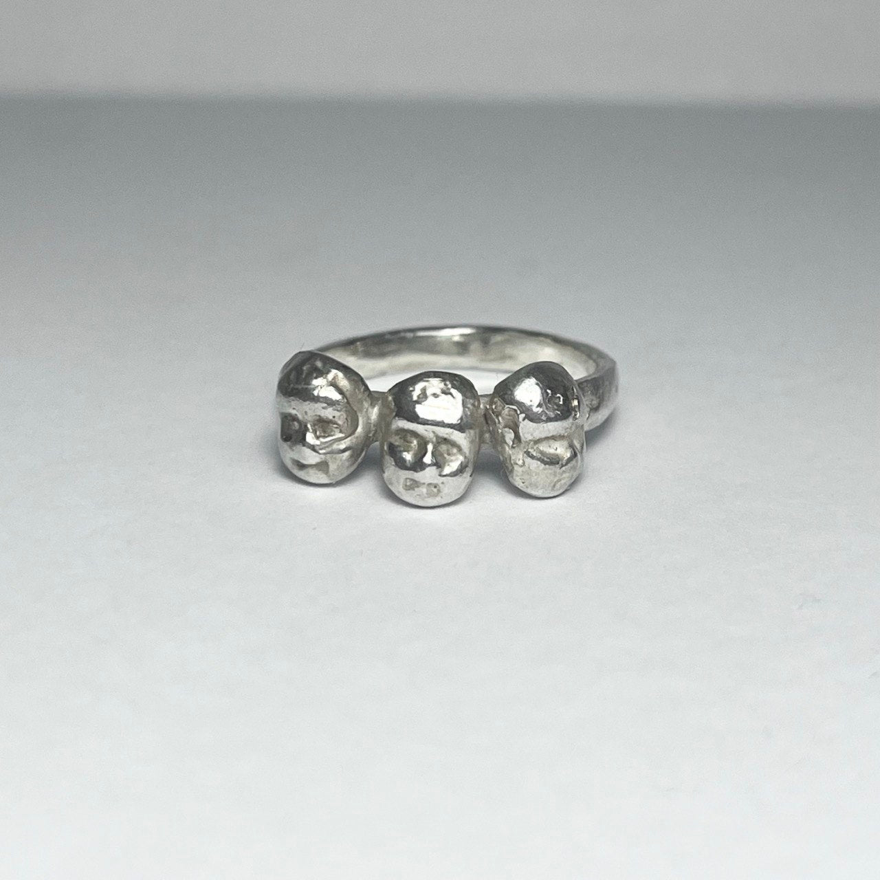 FACE V silver ring