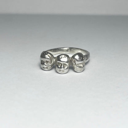 FACE V silver ring