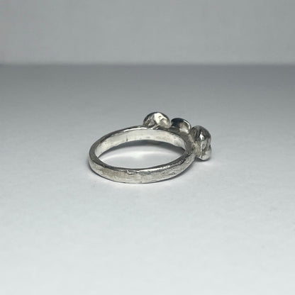 FACE V silver ring