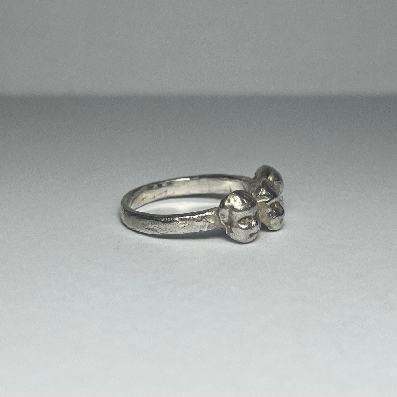 FACE V silver ring