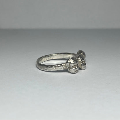 FACE V silver ring