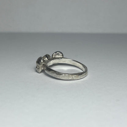 FACE V silver ring
