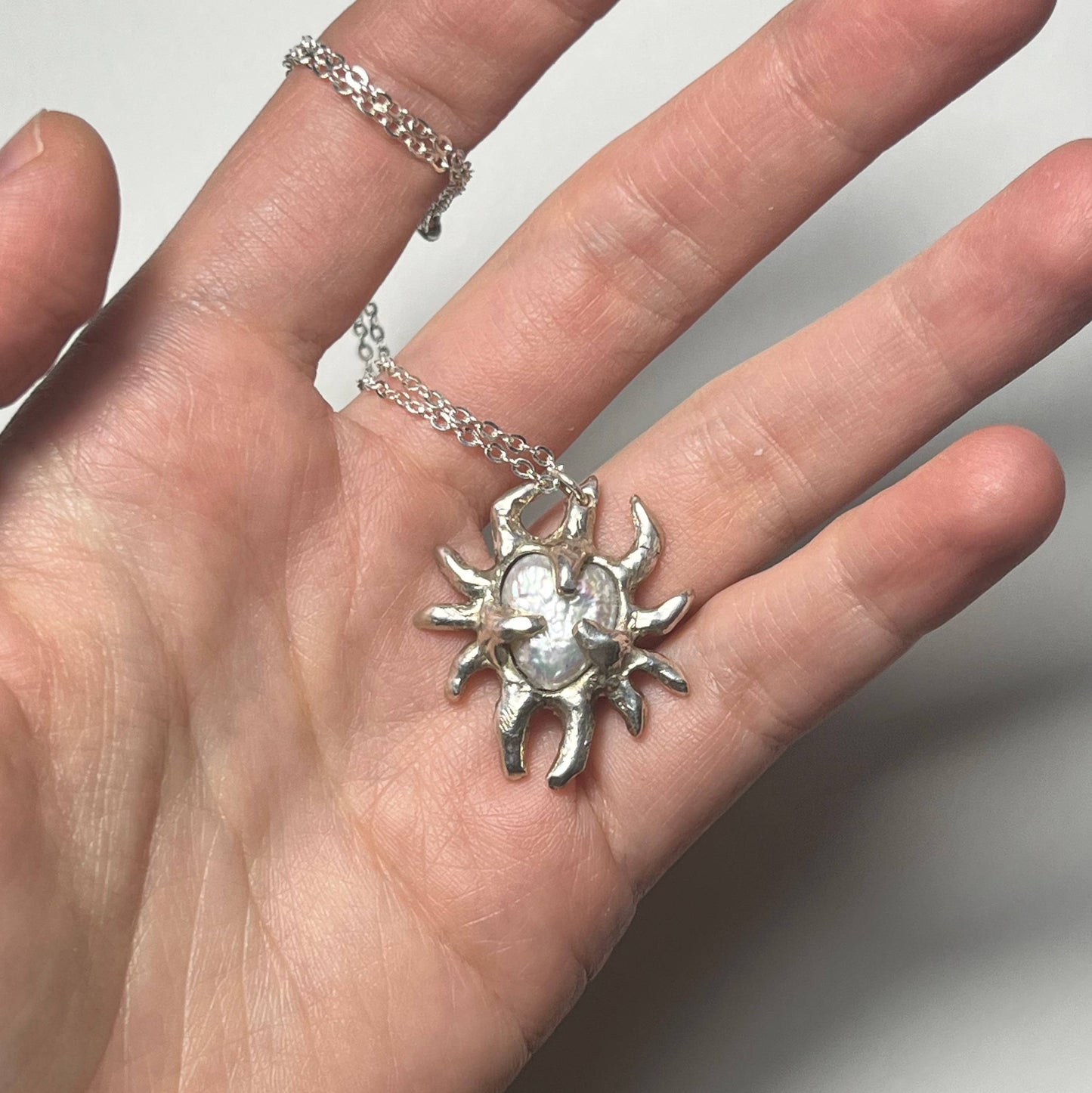 APATELODES silver pendant