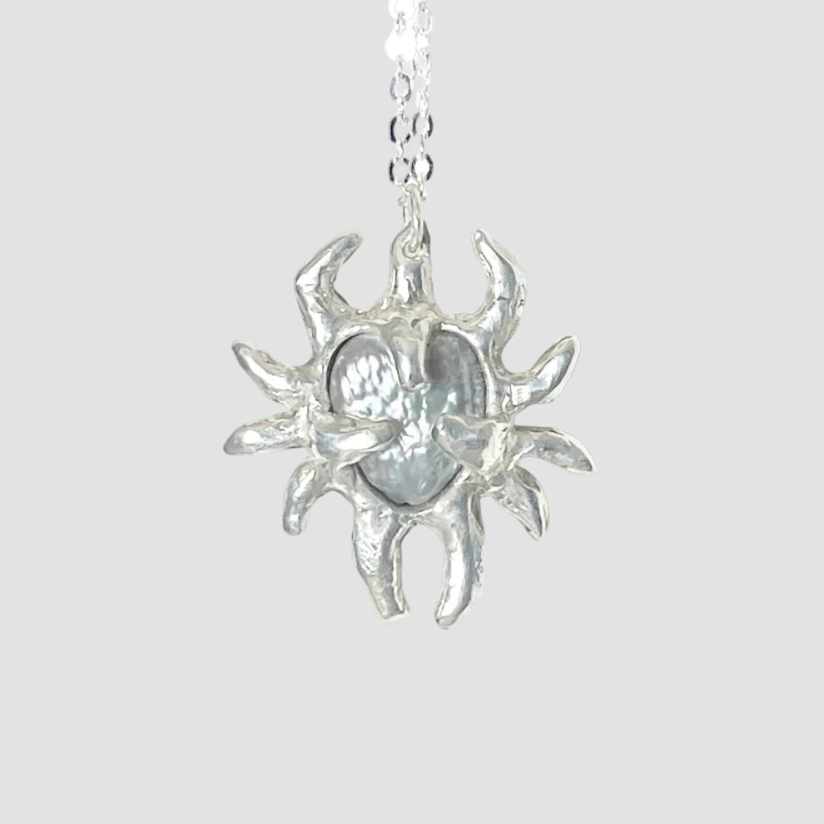 APATELODES silver pendant