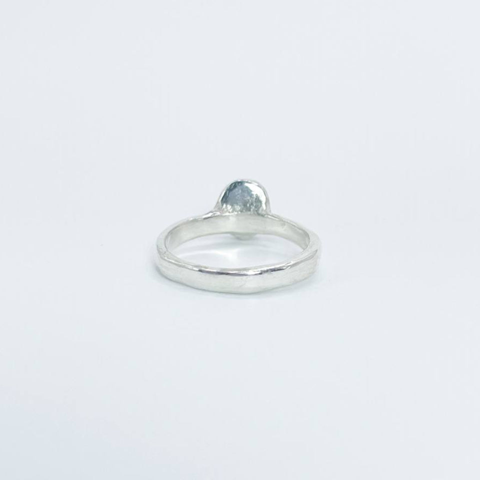 FACE lV silver ring