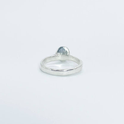 FACE lV silver ring