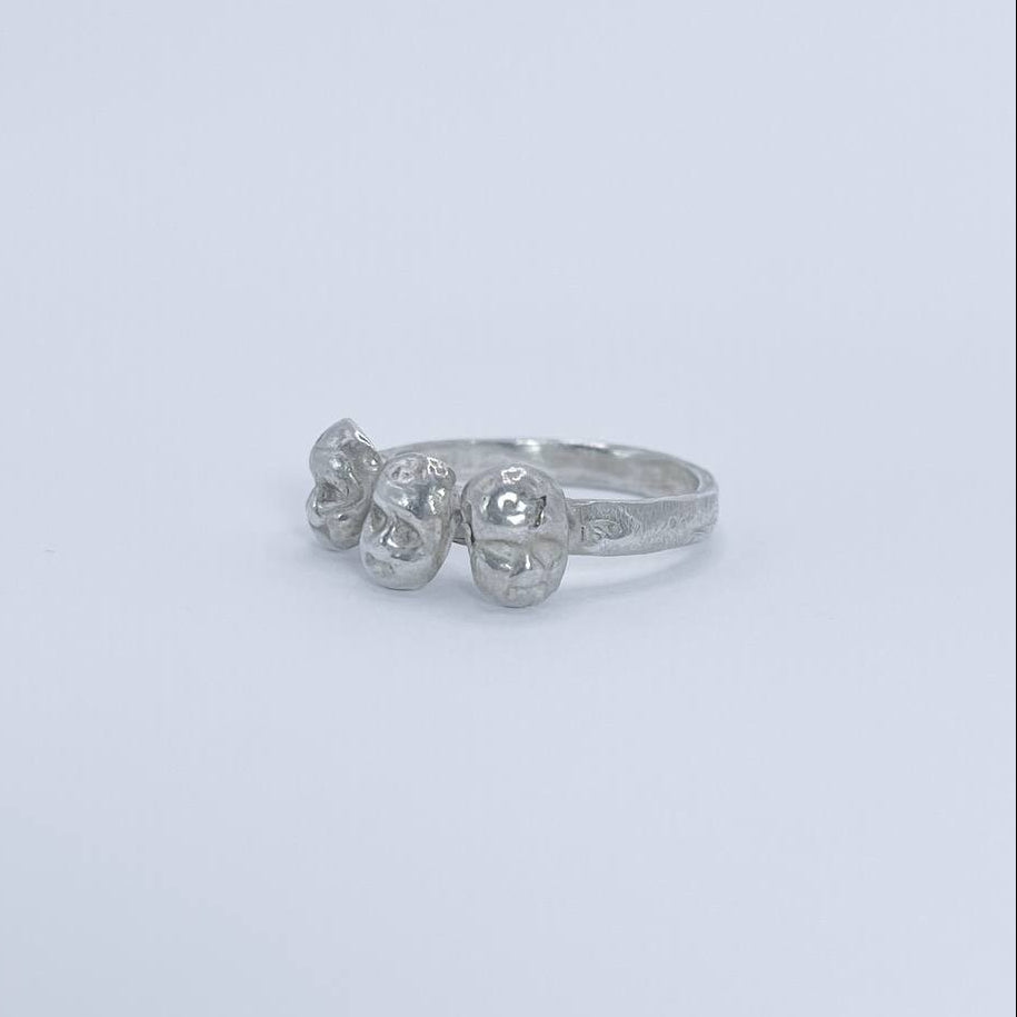 FACE V silver ring