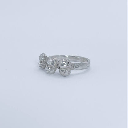 FACE V silver ring