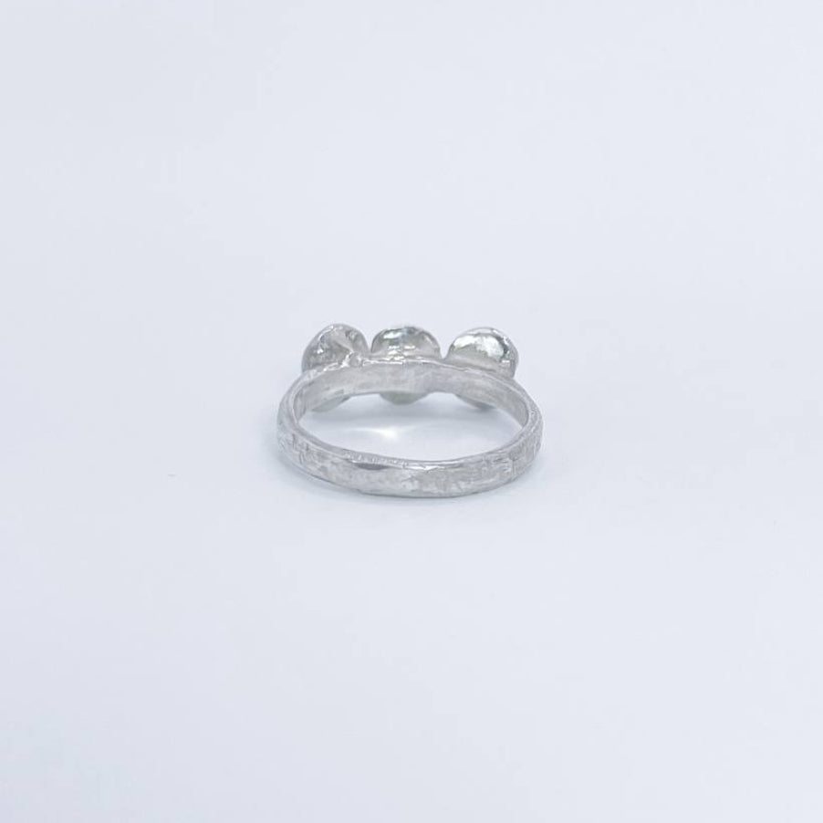 FACE V silver ring