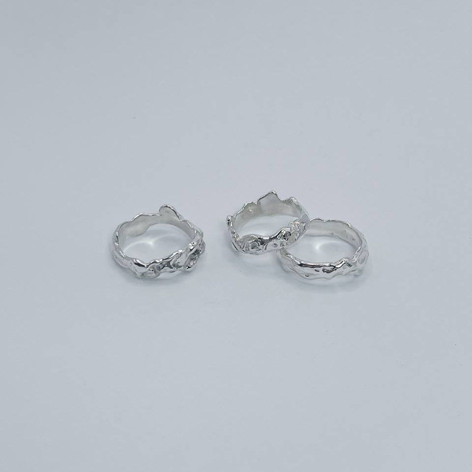 RIVULET silver ring