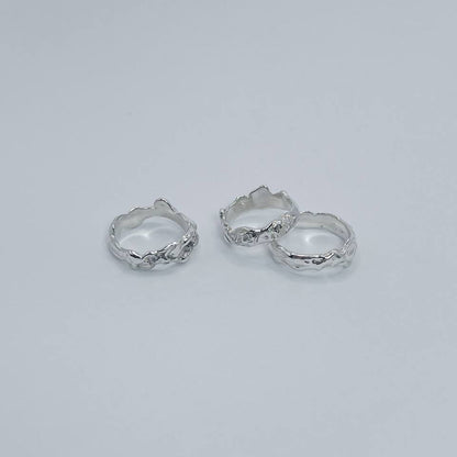 RIVULET silver ring