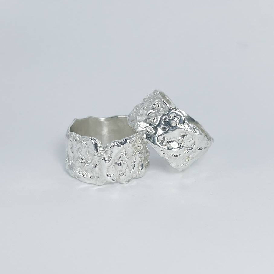LAHAR silver ring
