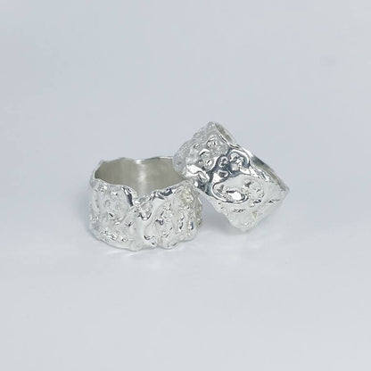 LAHAR silver ring