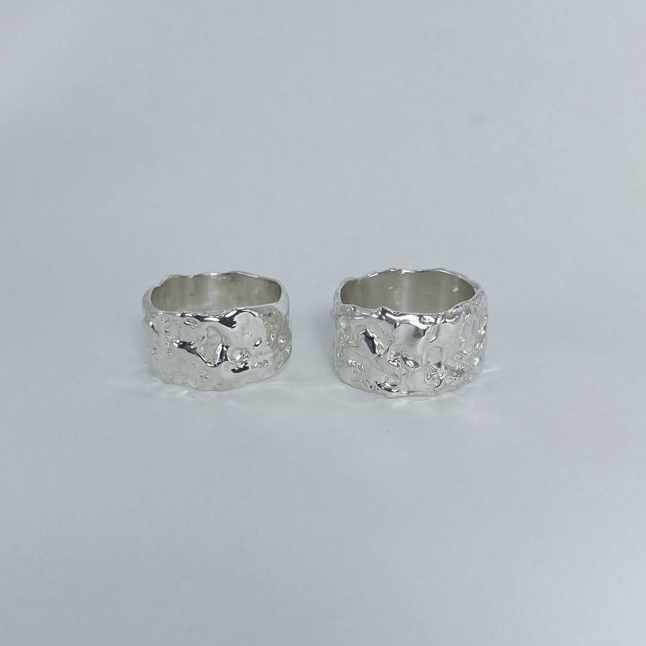 LAHAR silver ring