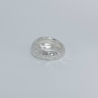 CREVASSE silver ring