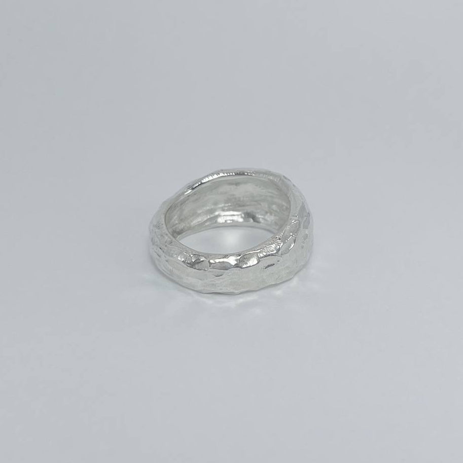 CREVASSE silver ring
