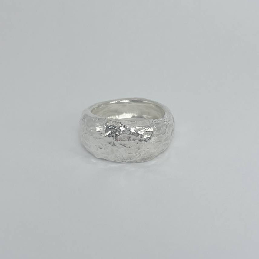 CREVASSE silver ring
