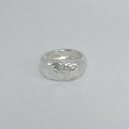 CREVASSE silver ring