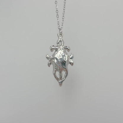 RELIQUARY silver pendant