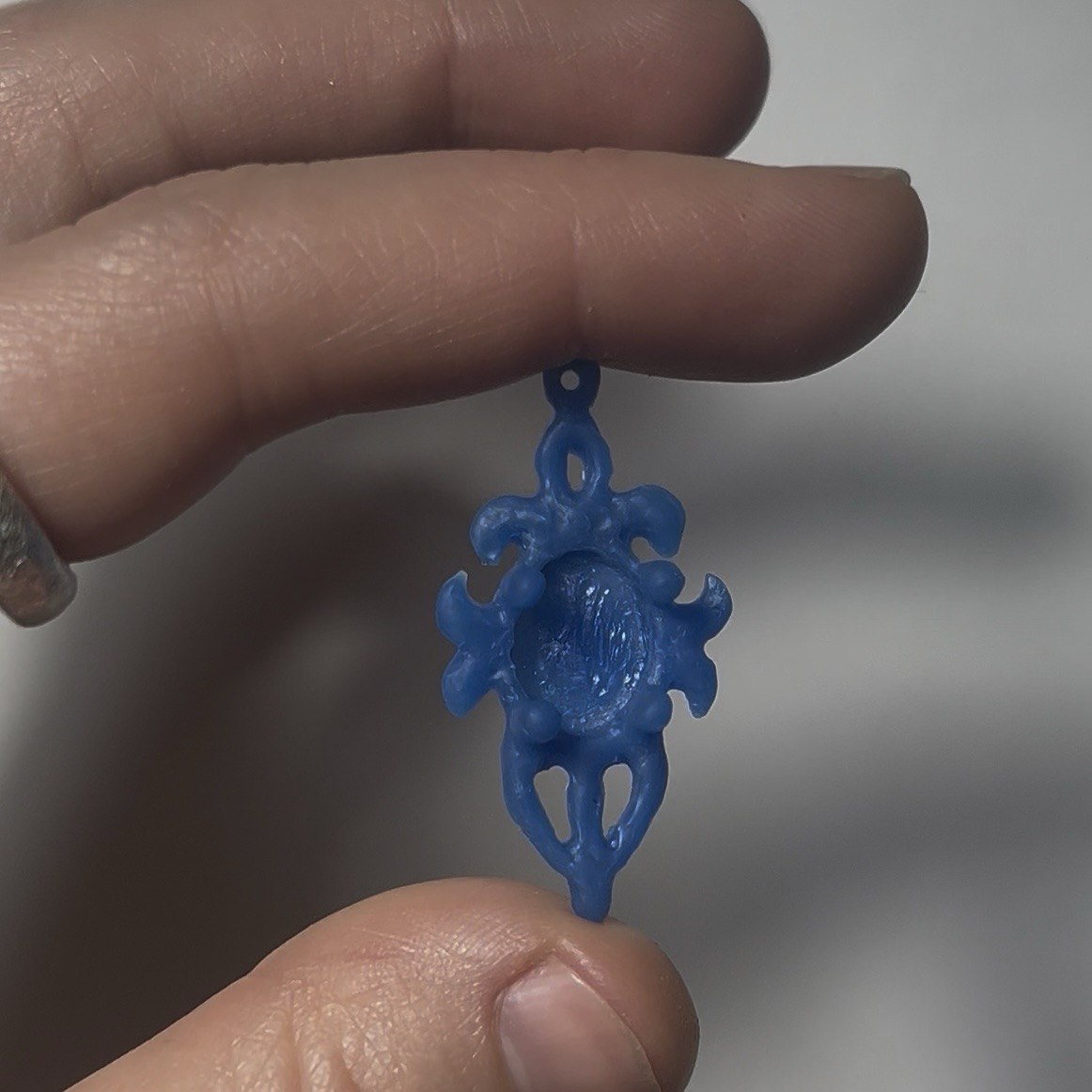 RELIQUARY silver pendant