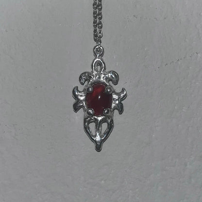 RELIQUARY silver pendant