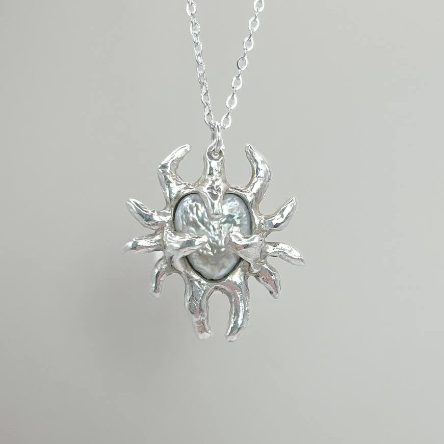 APATELODES silver pendant