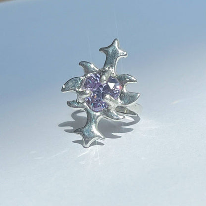 AURORA silver ring
