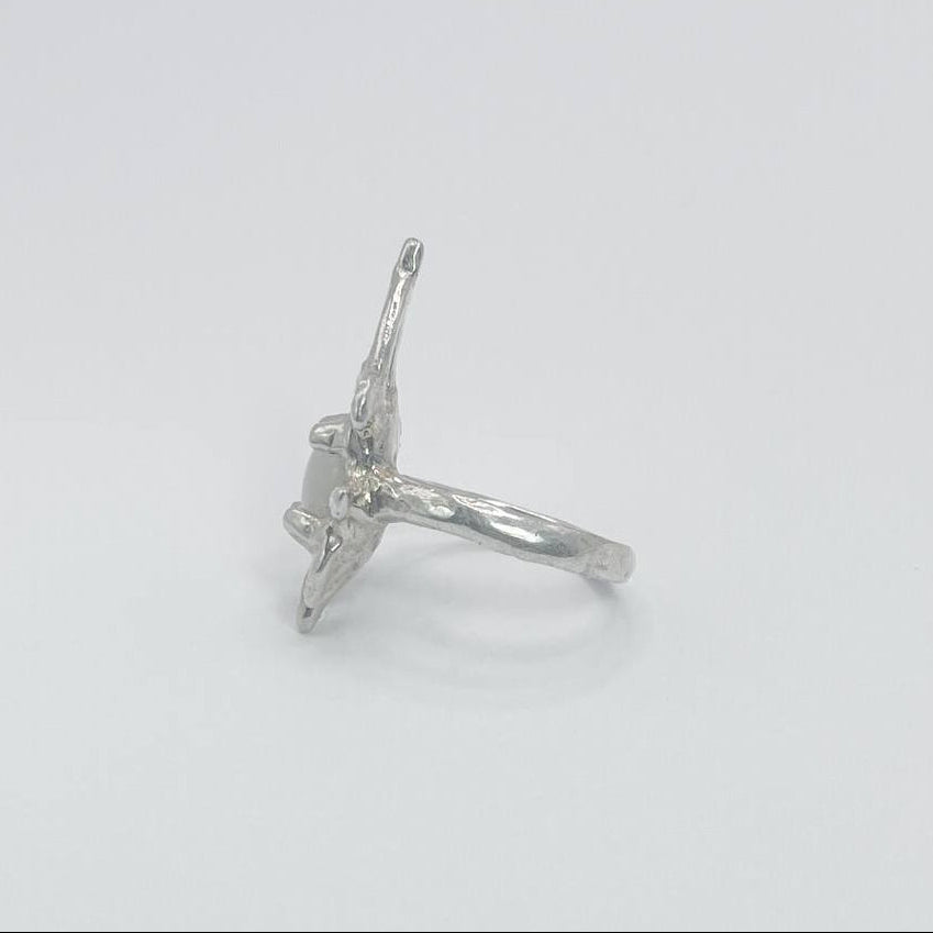 TRACERY silver ring