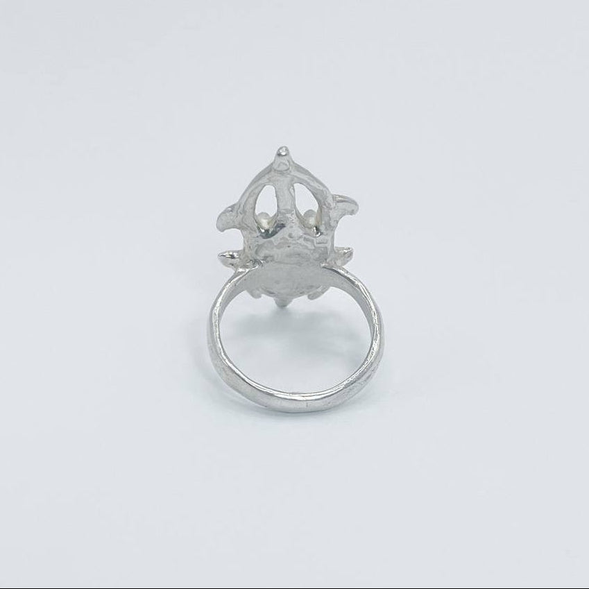TRACERY silver ring