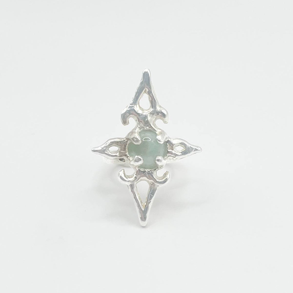 CROSSLET silver ring