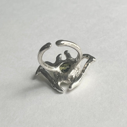 CHLOROCOMA silver ring