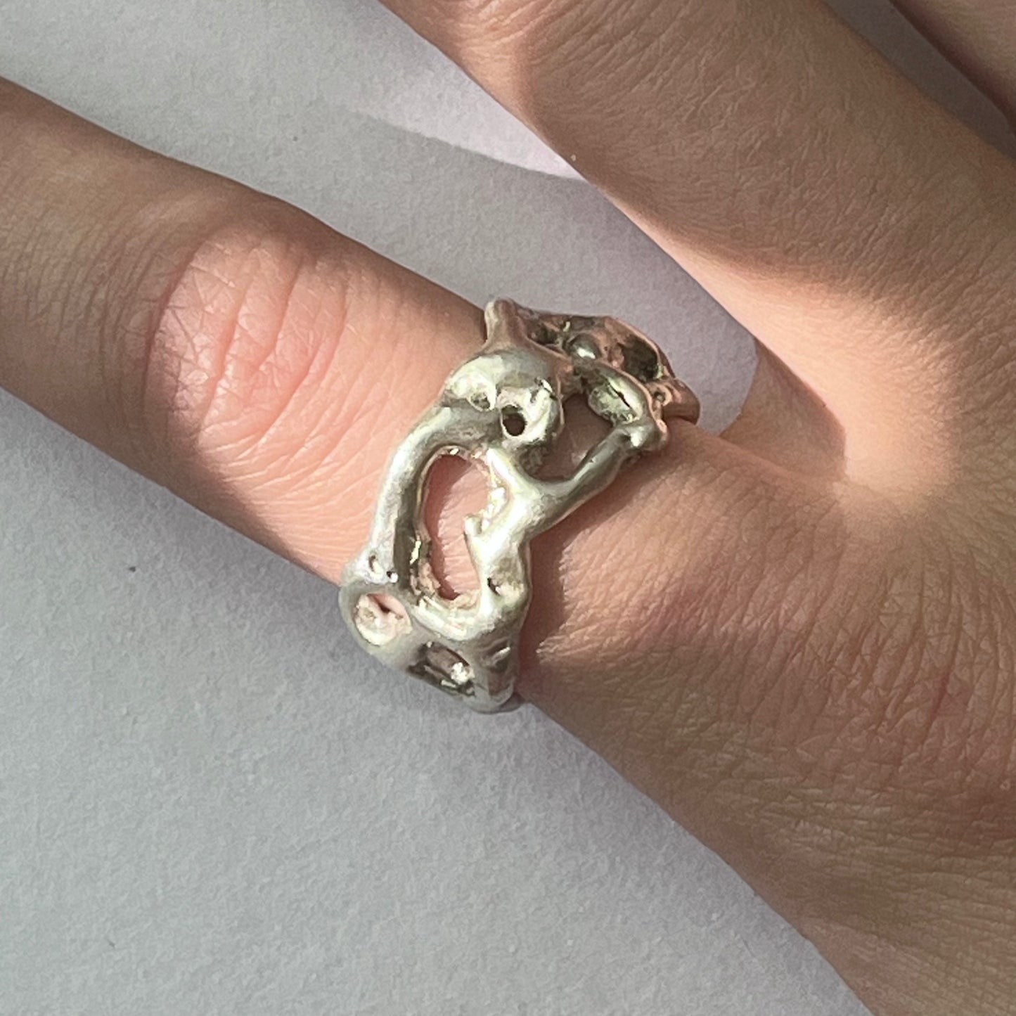 TAFONI silver ring