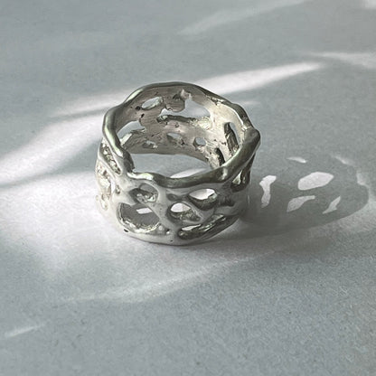 TAFONI silver ring