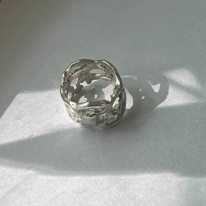 TAFONI silver ring