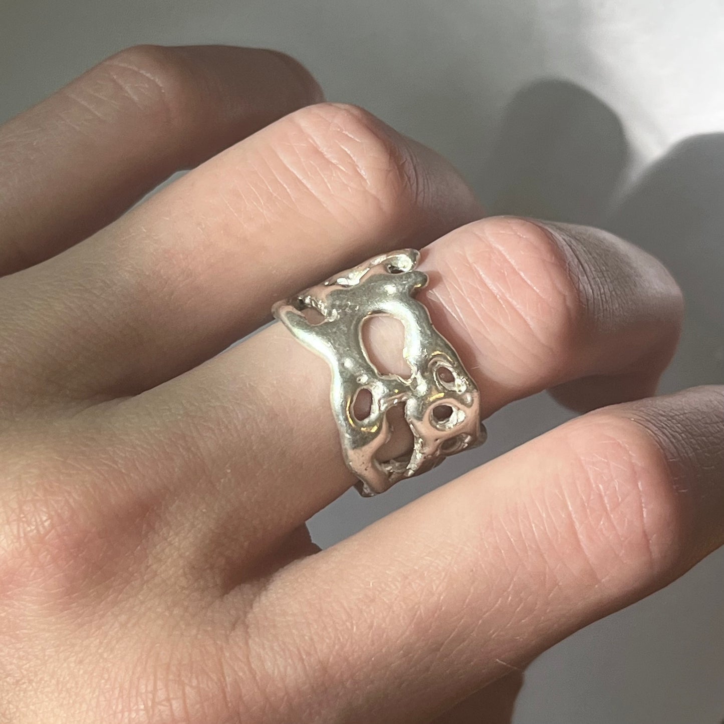 TAFONI silver ring