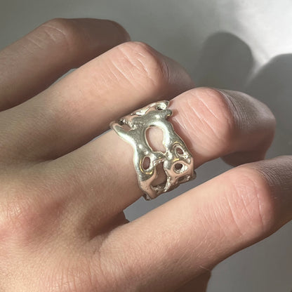 TAFONI silver ring