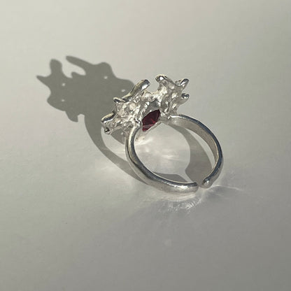 CREATONOTOS silver ring