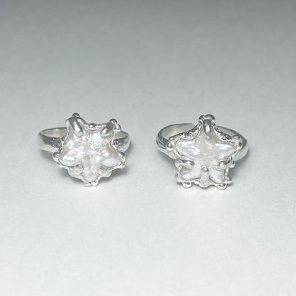 HYPHANTRIA silver ring