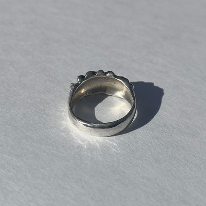 BUTTE silver ring