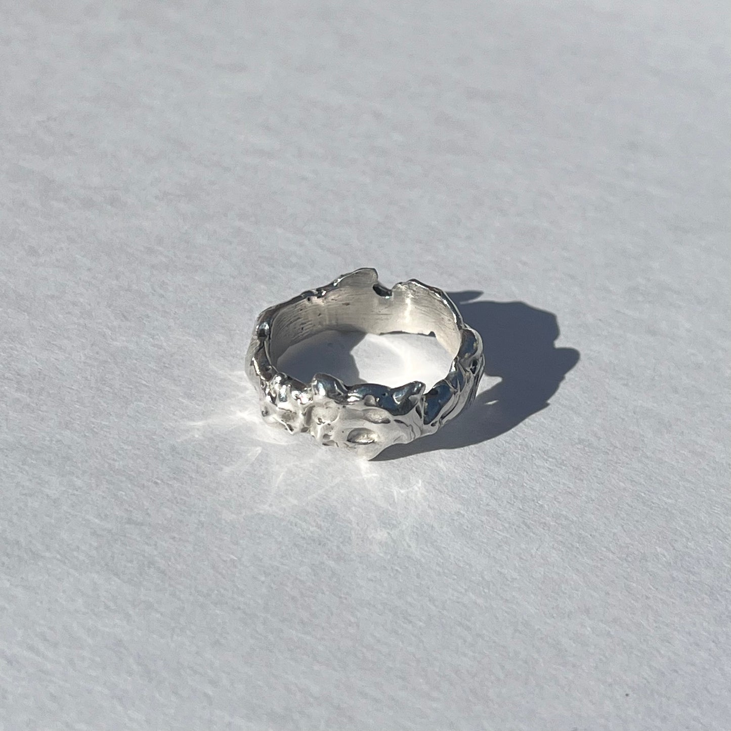 RIVULET silver ring