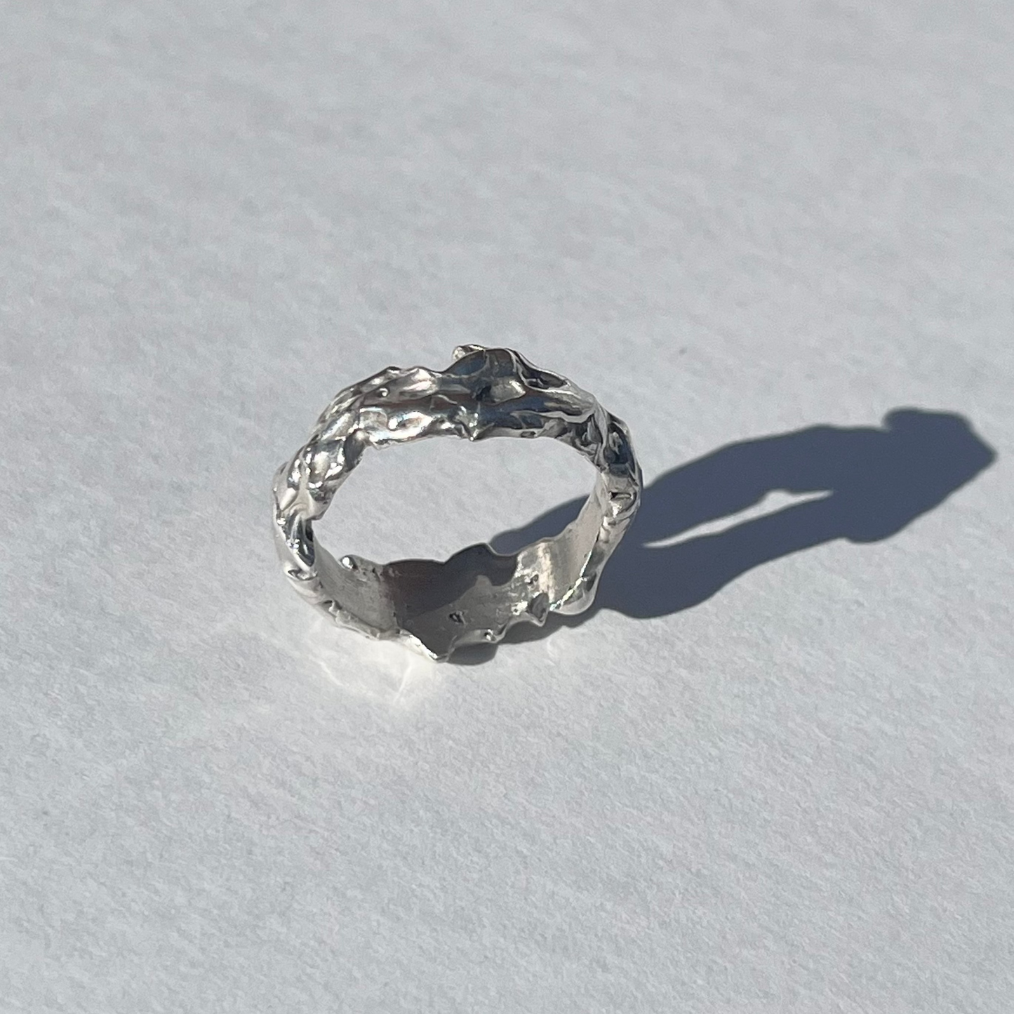 RIVULET silver ring